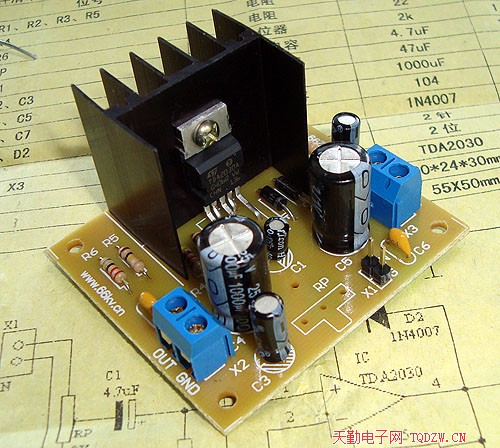 2030单声道功放套件焊接教程